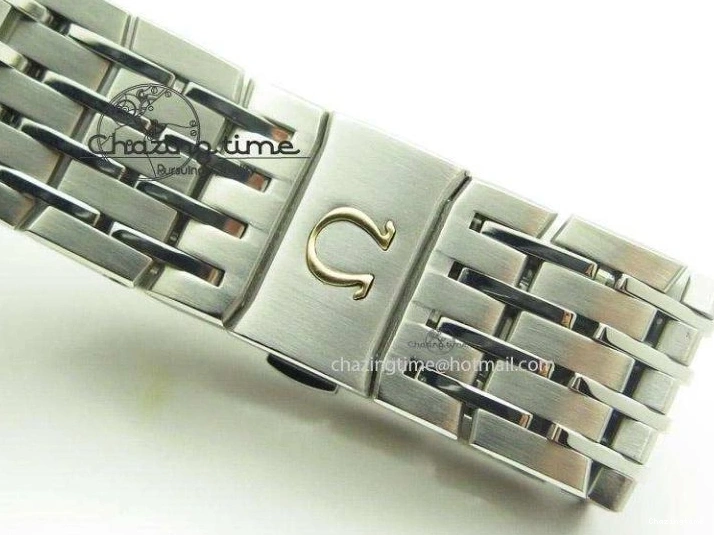 0226 De Ville Hour Vision Co-Axial 41mm SS V6F Best Edition Black Dial On SS Bracelet A BestValue 8277